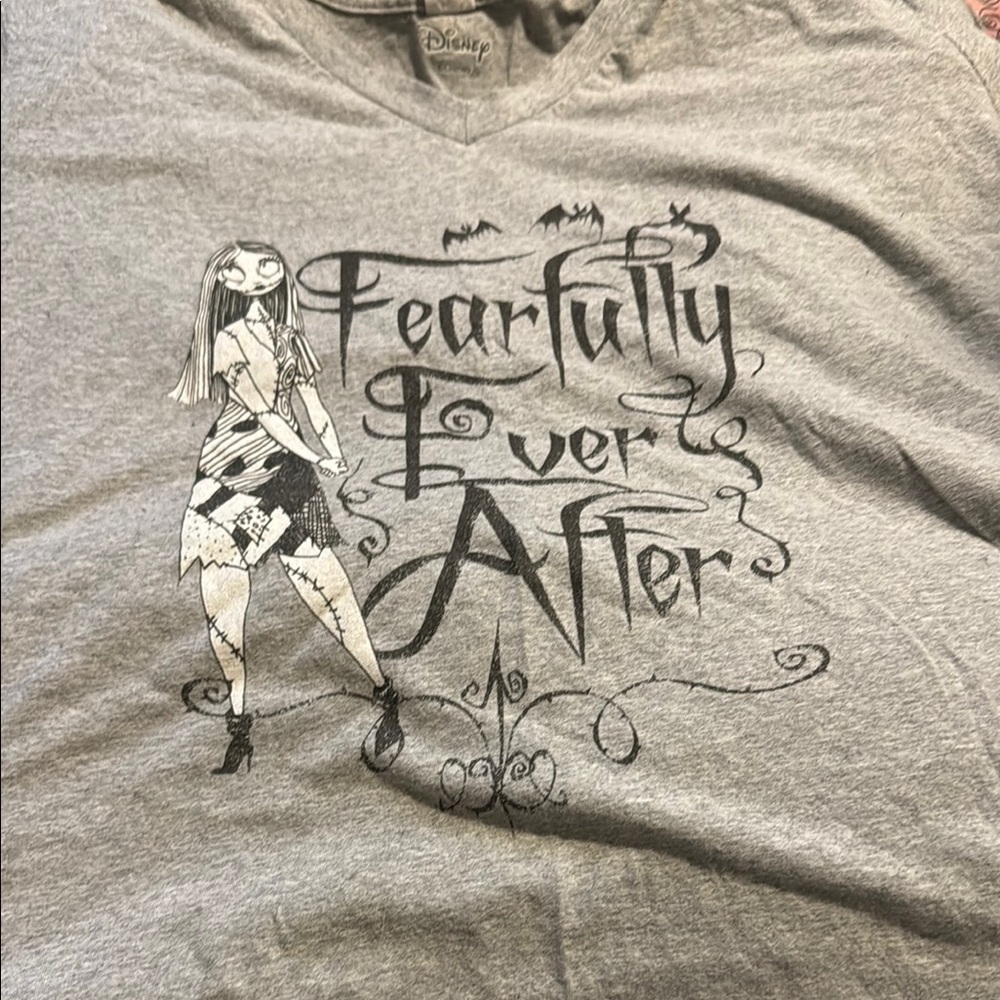 Nightmare before Christmas Sally “fearfully ever after” T-shirt